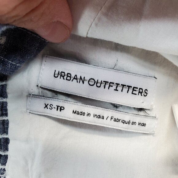 Urban Outfitters Halter Crop Top  Women's Blue Size XS - Picture 6 of 9